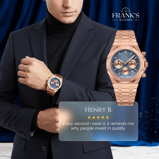 Carter | Ascend Stainless Steel Calendar Watch | 42.5mm