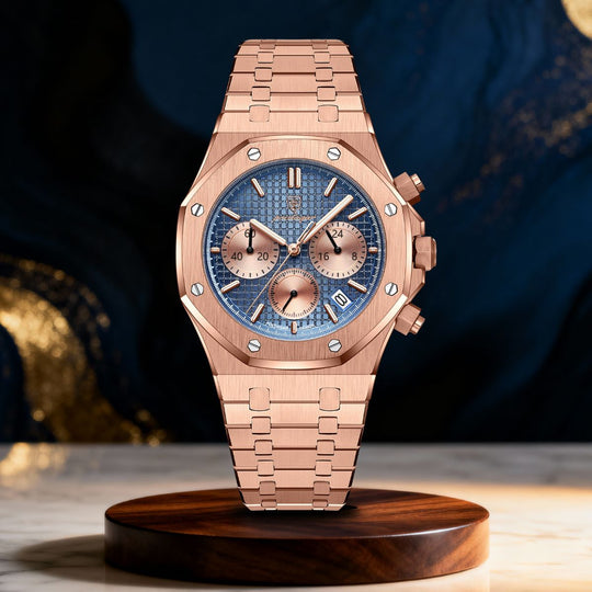 Carter | Ascend Stainless Steel Calendar Watch | 42.5mm