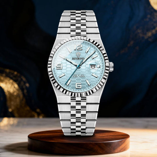 Chandler | Monarch Stainless Steel Calendar Quartz Watch | 40mm