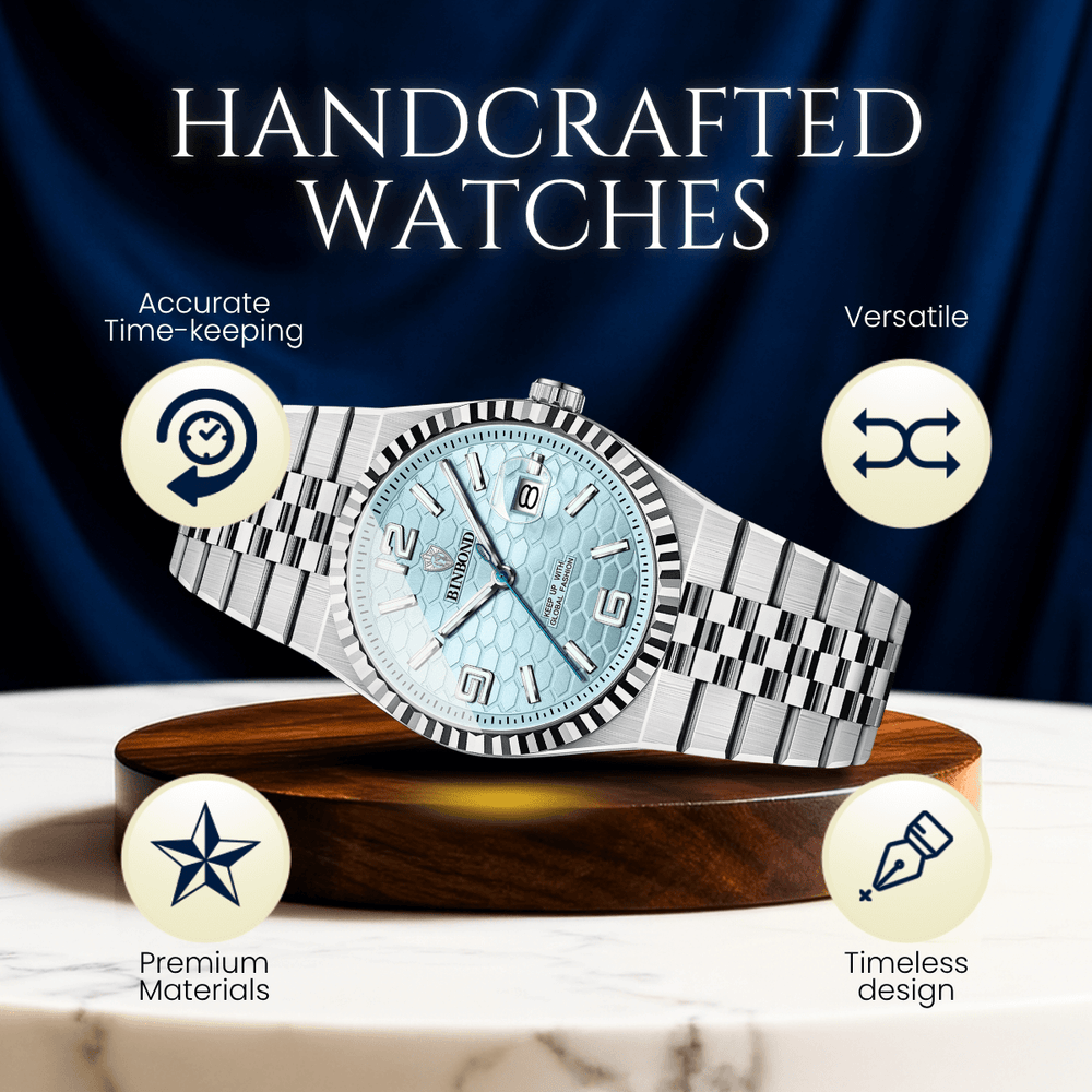 Chandler | Monarch Stainless Steel Calendar Quartz Watch | 40mm