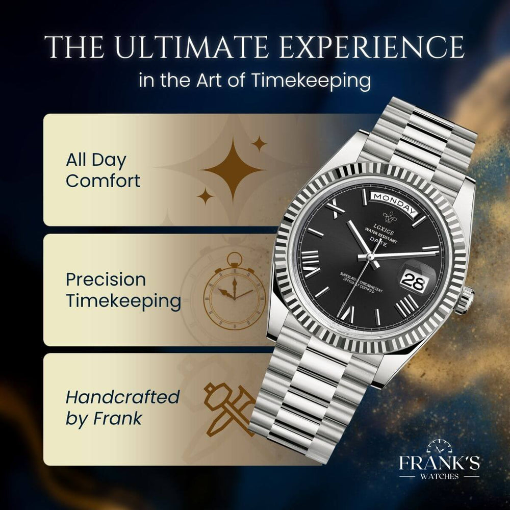 Charleston | Regent Classic Calendar Quartz Watch | 44mm