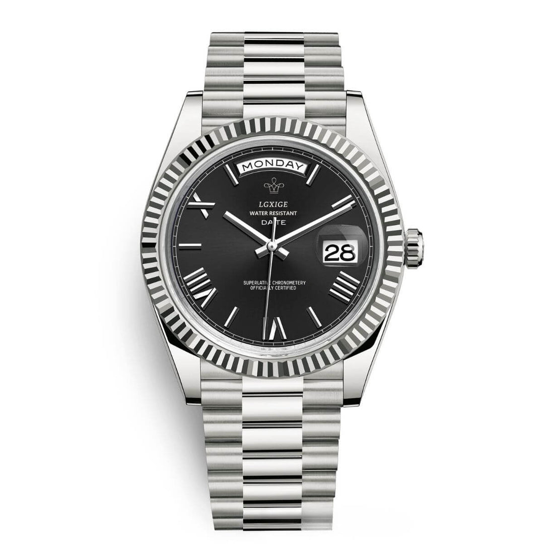 Charleston | Regent Classic Calendar Quartz Watch | 44mm