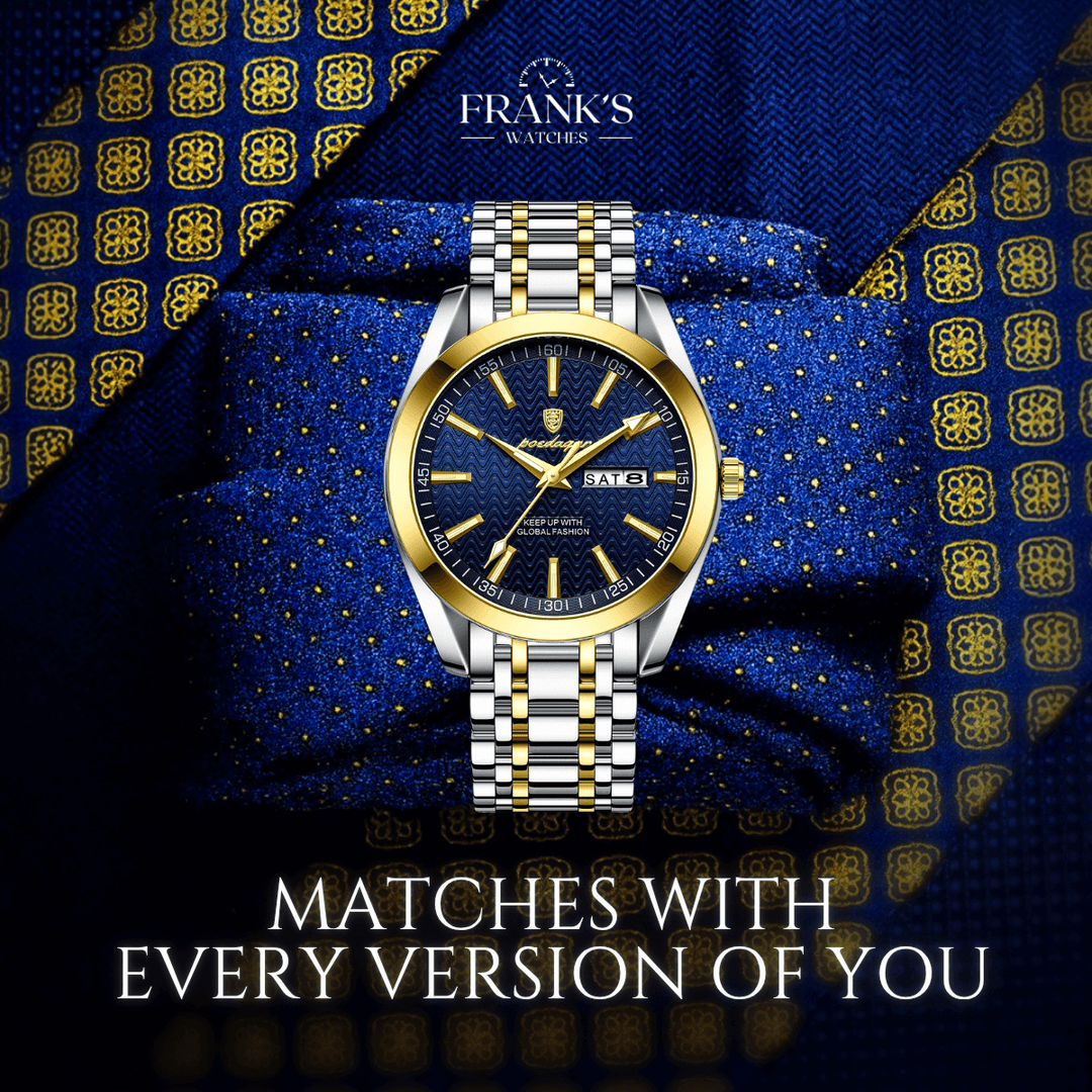 Clifton | Men’s Stainless Steel Calendar Quartz Watch | 41.5mm