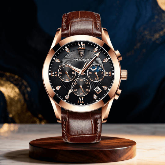 Colton | Luxury Analog Multifunction Watch | 39mm