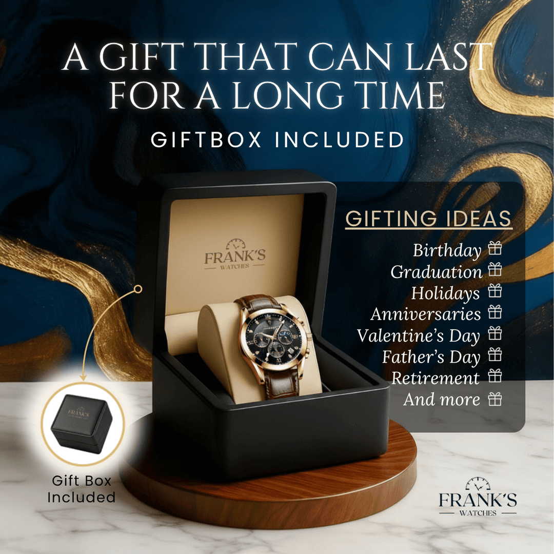 Colton | Luxury Analog Multifunction Watch | 39mm