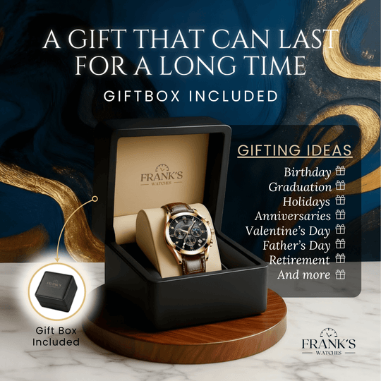 Colton | Luxury Analog Multifunction Watch | 39mm