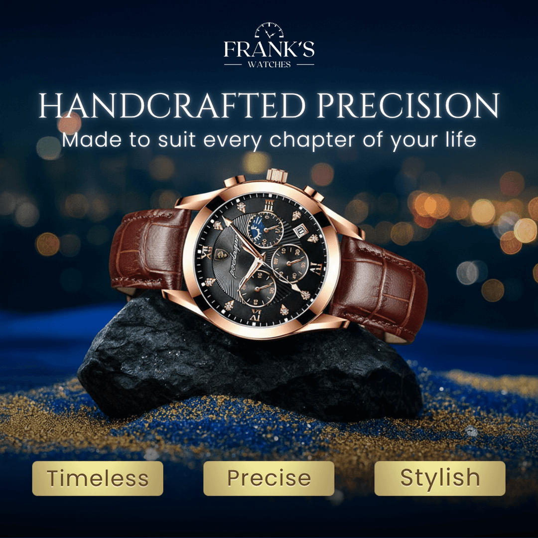 Colton | Luxury Analog Multifunction Watch | 39mm