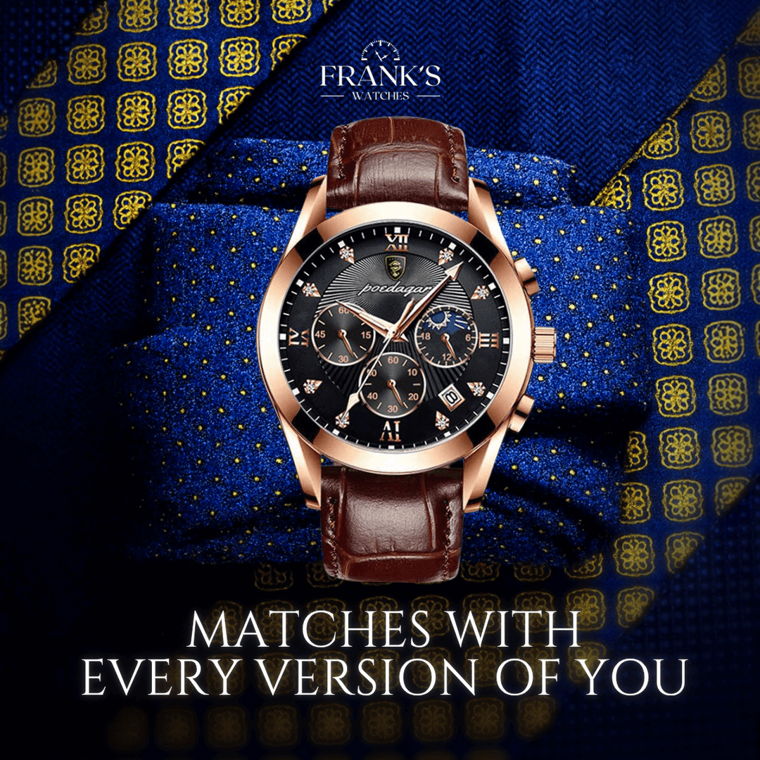 Colton | Luxury Analog Multifunction Watch | 39mm