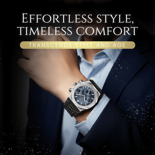 Cullen | Ascend Stainless Steel Calendar Watch | 42.5mm