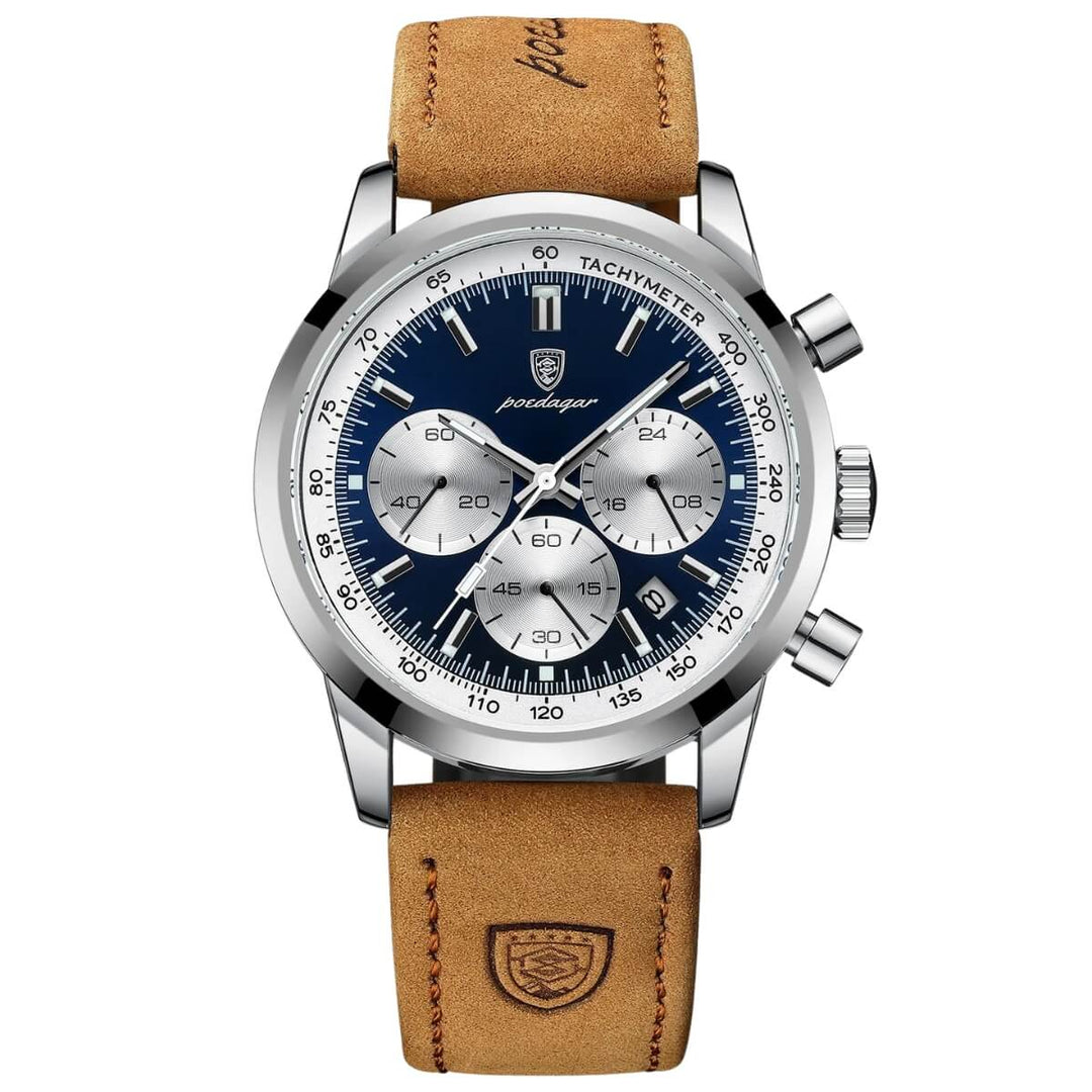 Dalton | Elegant Analog Quartz Chronometer Watch | 41mm