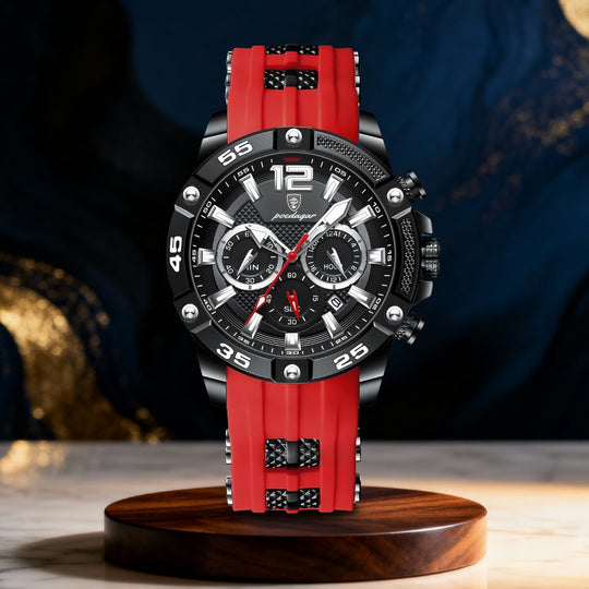 Darwell | Men’s Sports Chronograph Quartz Wristwatch | 43mm