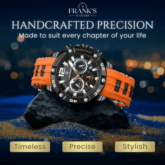 Darwell | Men’s Sports Chronograph Quartz Wristwatch | 43mm