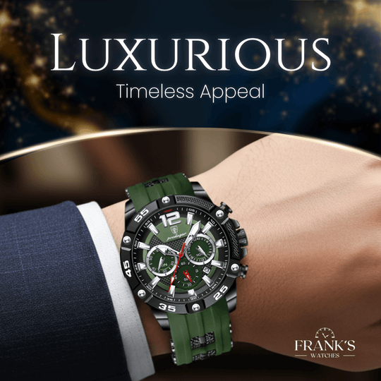 Darwell | Men’s Sports Chronograph Quartz Wristwatch | 43mm