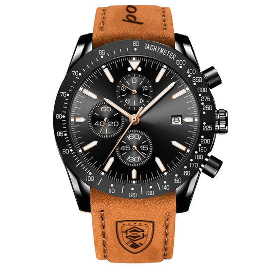 Davison | Precision Analog Quartz Chronograph Watch | 43mm