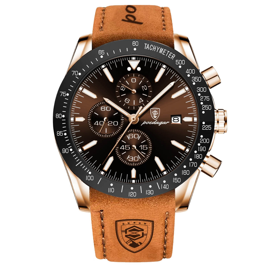 Davison | Precision Analog Quartz Chronograph Watch | 43mm