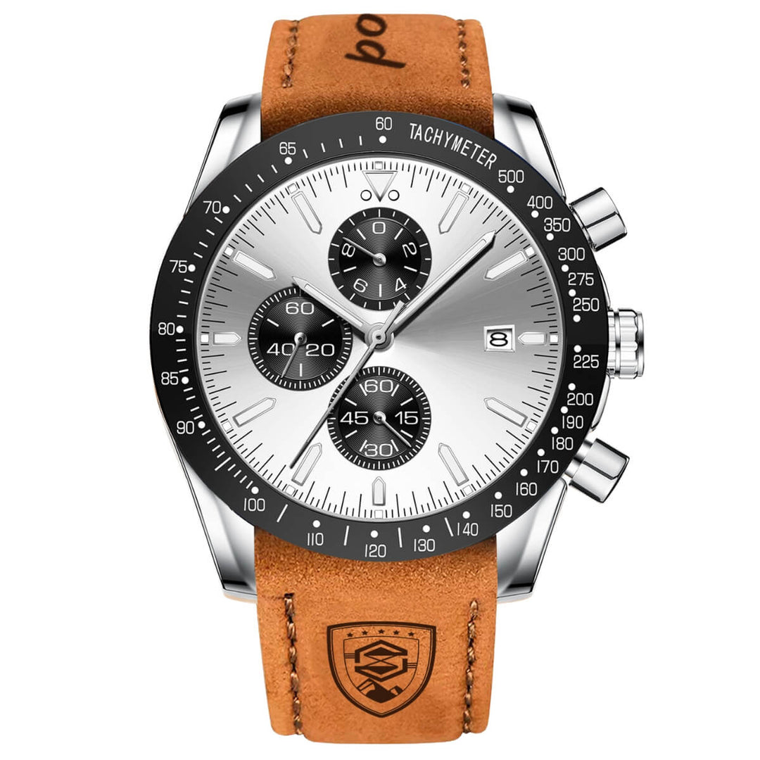 Davison | Precision Analog Quartz Chronograph Watch | 43mm