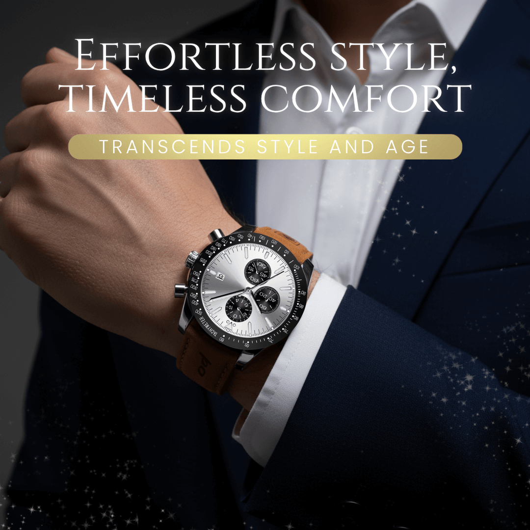 Davison | Precision Analog Quartz Chronograph Watch | 43mm