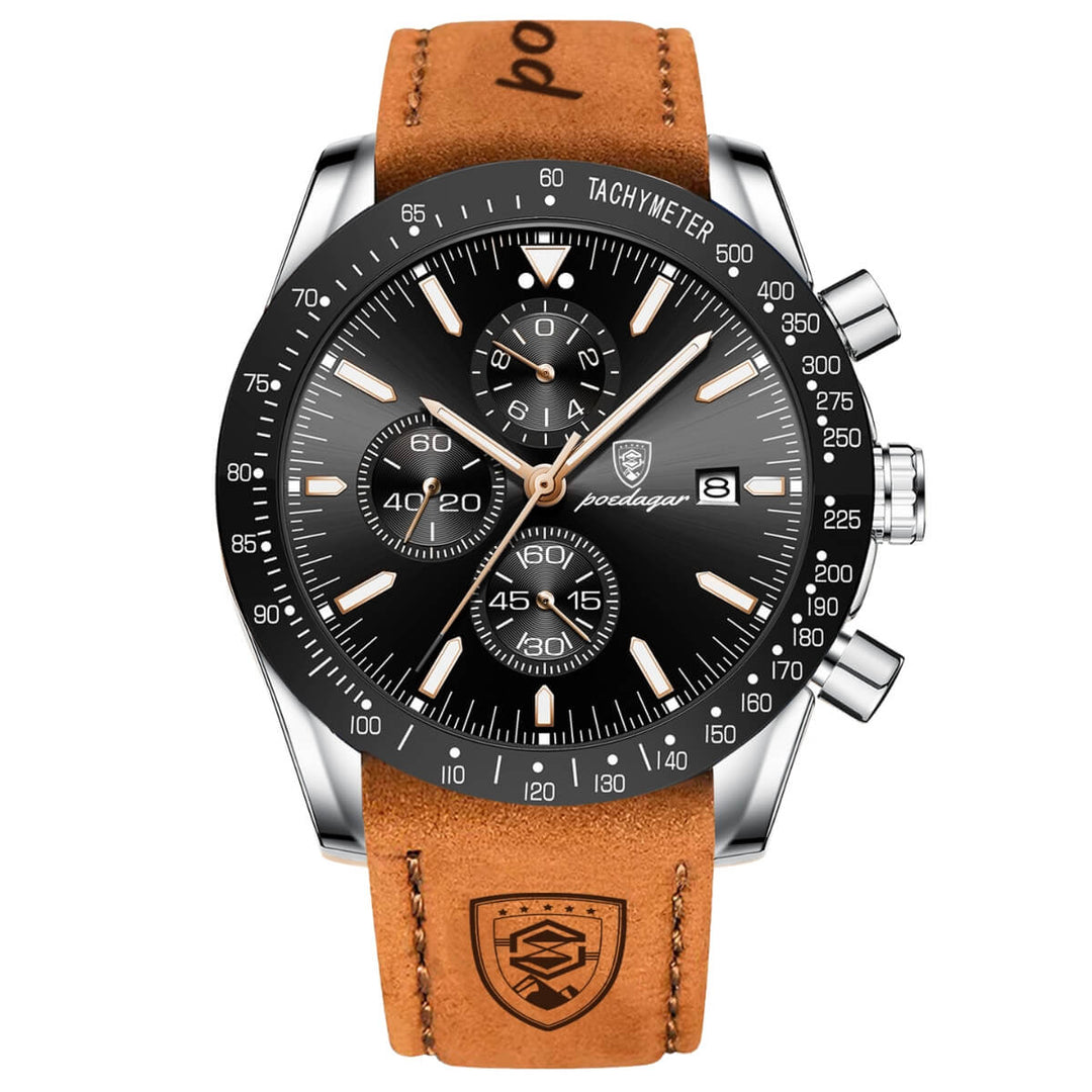 Davison | Precision Analog Quartz Chronograph Watch | 43mm