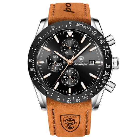 Davison | Precision Analog Quartz Chronograph Watch | 43mm