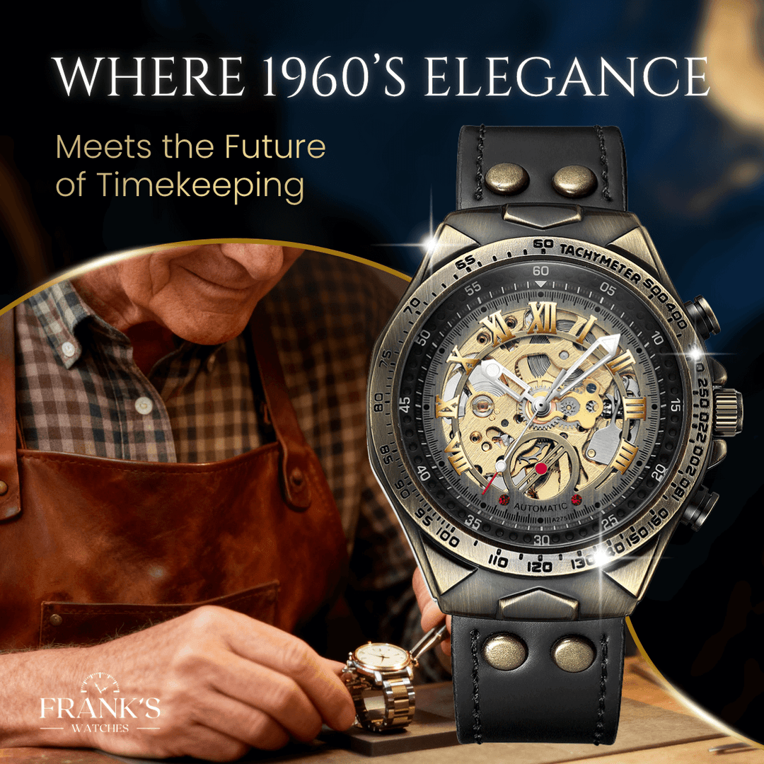 Denver | Monarch Roman Numeral Skeleton Wristwatch | 40.5mm