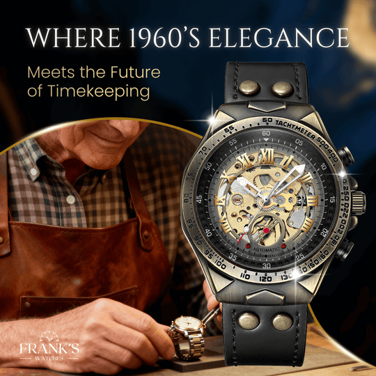 Denver | Monarch Roman Numeral Skeleton Wristwatch | 40.5mm