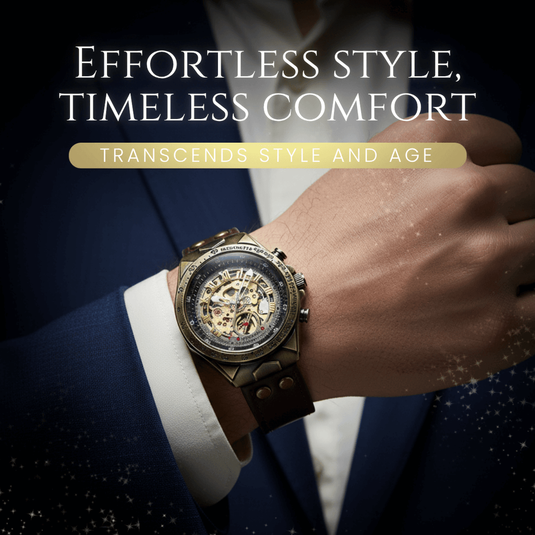 Denver | Monarch Roman Numeral Skeleton Wristwatch | 40.5mm