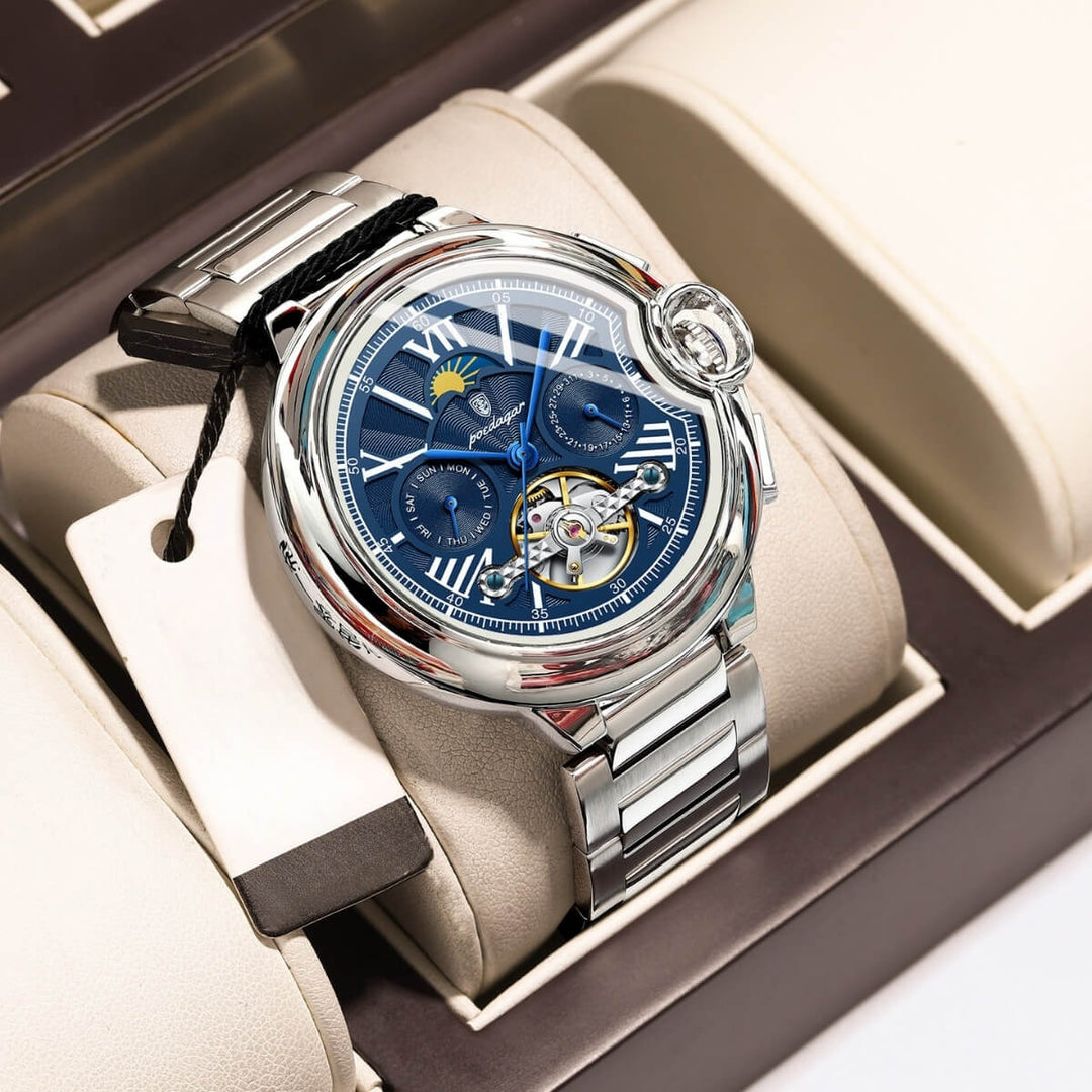 Donovan | Celestial Open-Heart Mechanical Wristwatch | 43mm