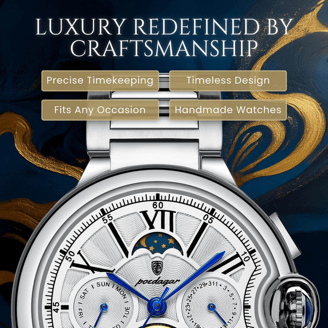 Donovan | Celestial Open-Heart Mechanical Wristwatch | 43mm