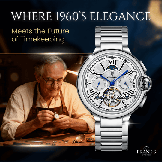 Donovan | Celestial Open-Heart Mechanical Wristwatch | 43mm