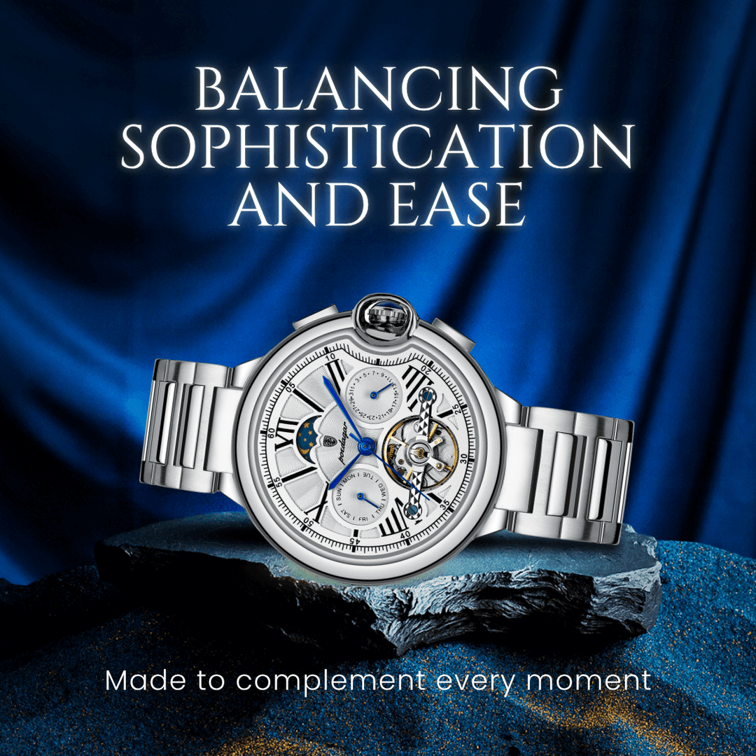 Donovan | Celestial Open-Heart Mechanical Wristwatch | 43mm