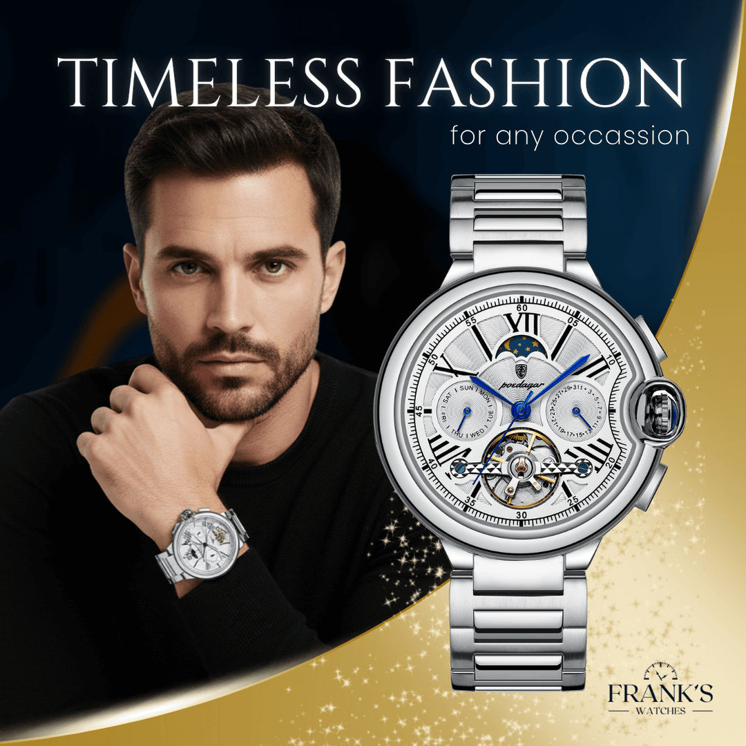 Donovan | Celestial Open-Heart Mechanical Wristwatch | 43mm