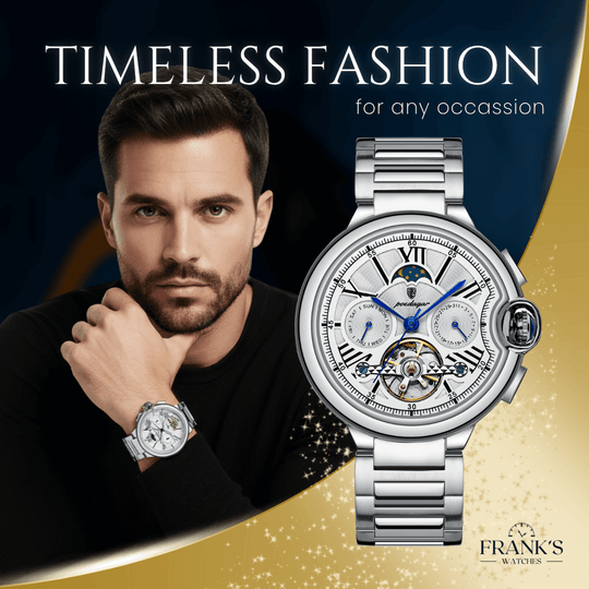 Donovan | Celestial Open-Heart Mechanical Wristwatch | 43mm