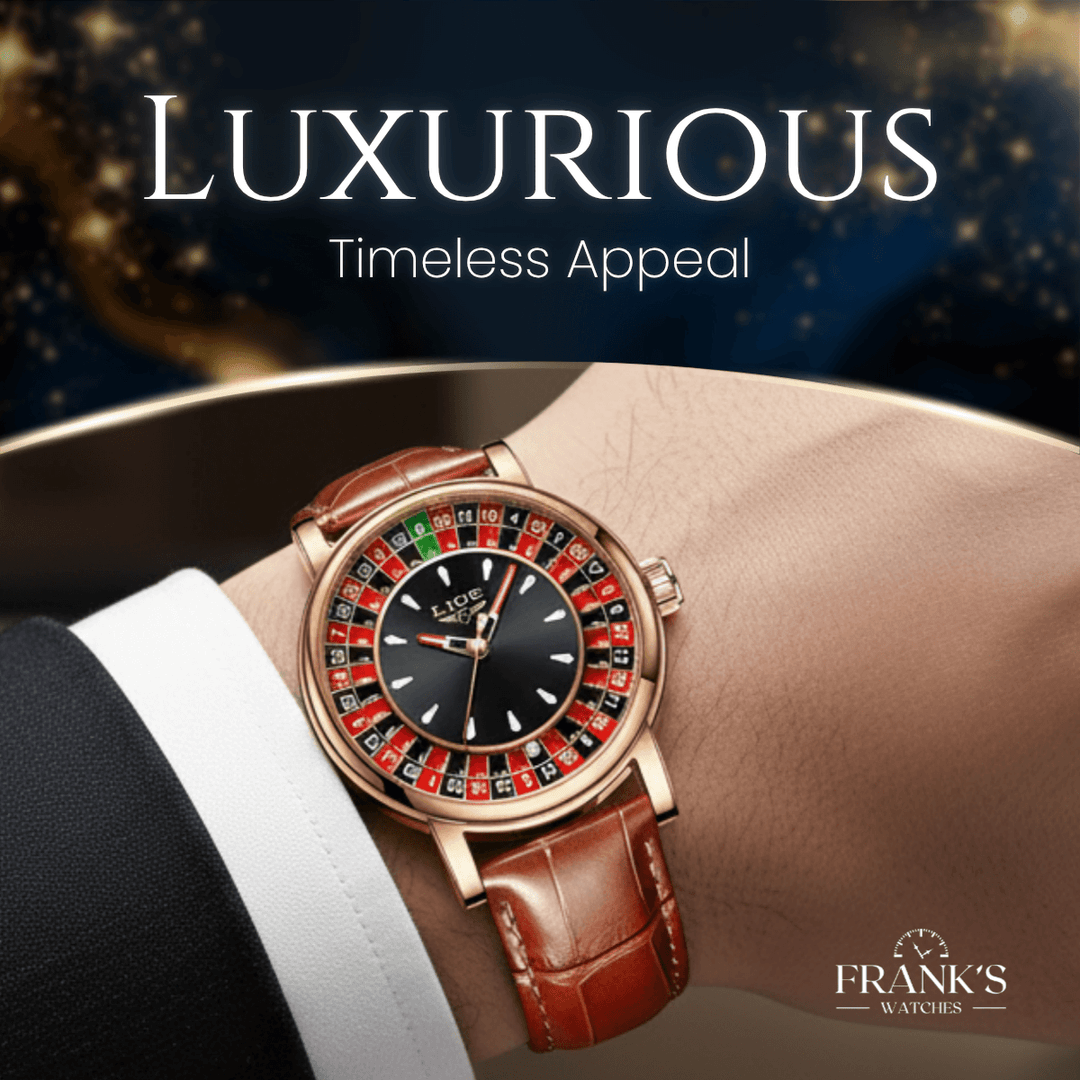 Durant | Men's Roulette-Inspired Quartz Wristwatch | 45mm