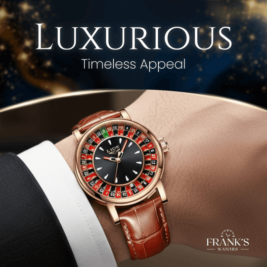 Durant | Men's Roulette-Inspired Quartz Wristwatch | 45mm