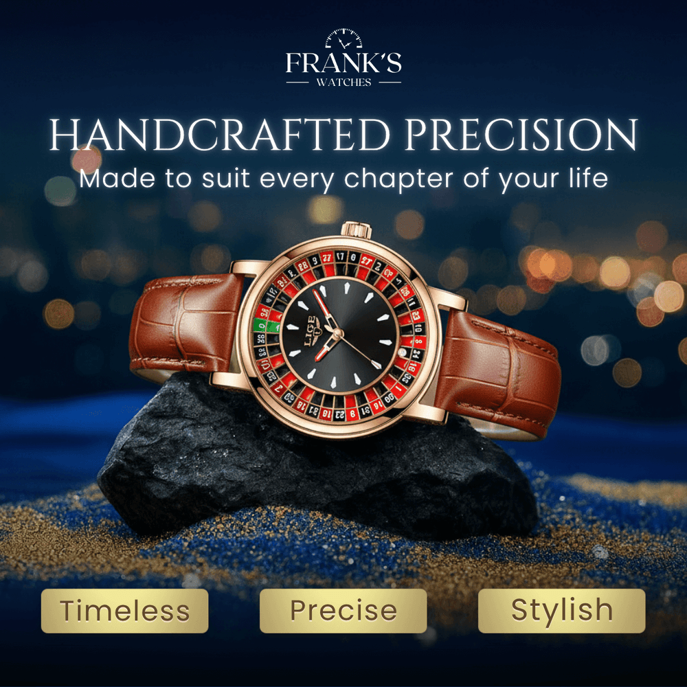 Durant | Men's Roulette-Inspired Quartz Wristwatch | 45mm