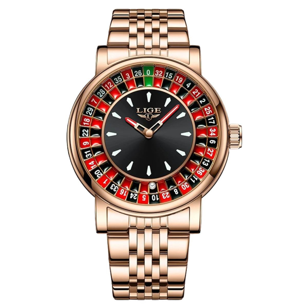 Durant | Men's Roulette-Inspired Quartz Wristwatch | 45mm