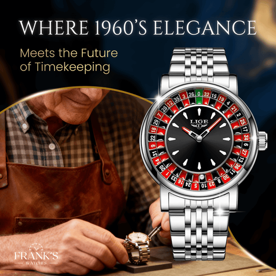 Durant | Men's Roulette-Inspired Quartz Wristwatch | 45mm