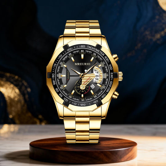 Easton | Luxury Chronograph Stainless Steel Quartz Watch | 46mm