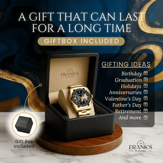 Easton | Luxury Chronograph Stainless Steel Quartz Watch | 46mm