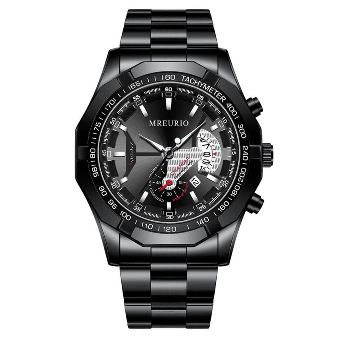 Easton | Luxury Chronograph Stainless Steel Quartz Watch | 46mm