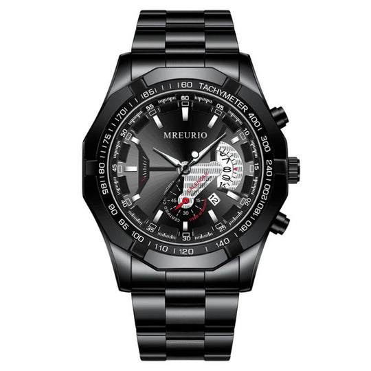 Easton | Luxury Chronograph Stainless Steel Quartz Watch | 46mm