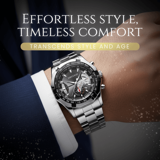 Easton | Luxury Chronograph Stainless Steel Quartz Watch | 46mm