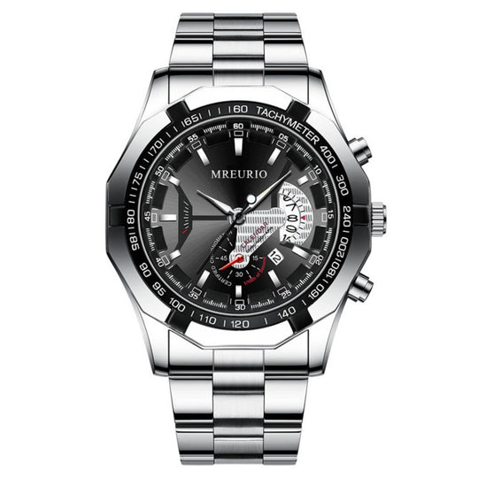 Easton | Luxury Chronograph Stainless Steel Quartz Watch | 46mm