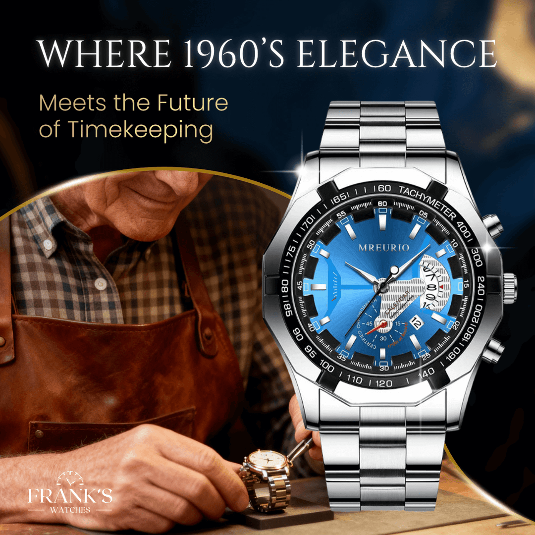 Easton | Luxury Chronograph Stainless Steel Quartz Watch | 46mm