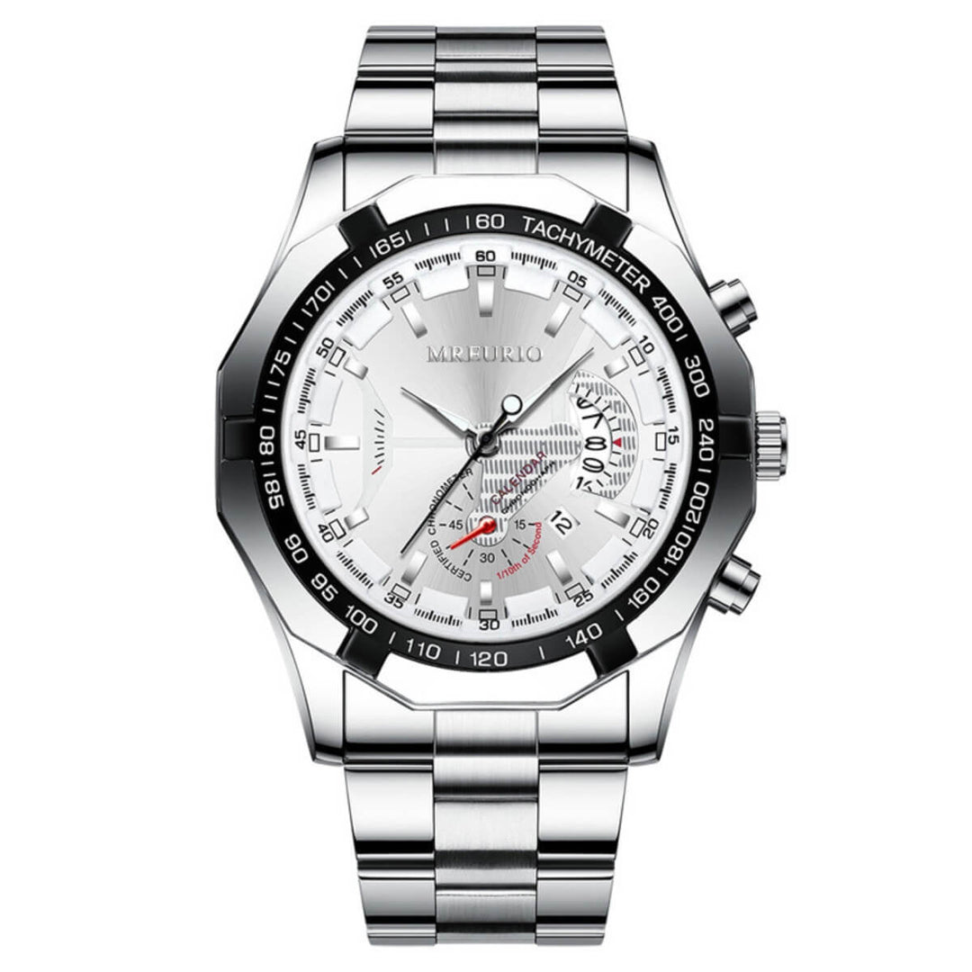 Easton | Luxury Chronograph Stainless Steel Quartz Watch | 46mm