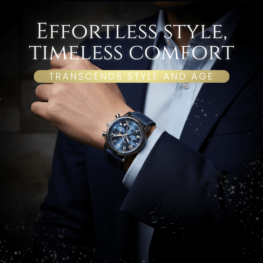 Eddington | Men’s Canvas Strap Chronograph Quartz Watch | 40.5mm