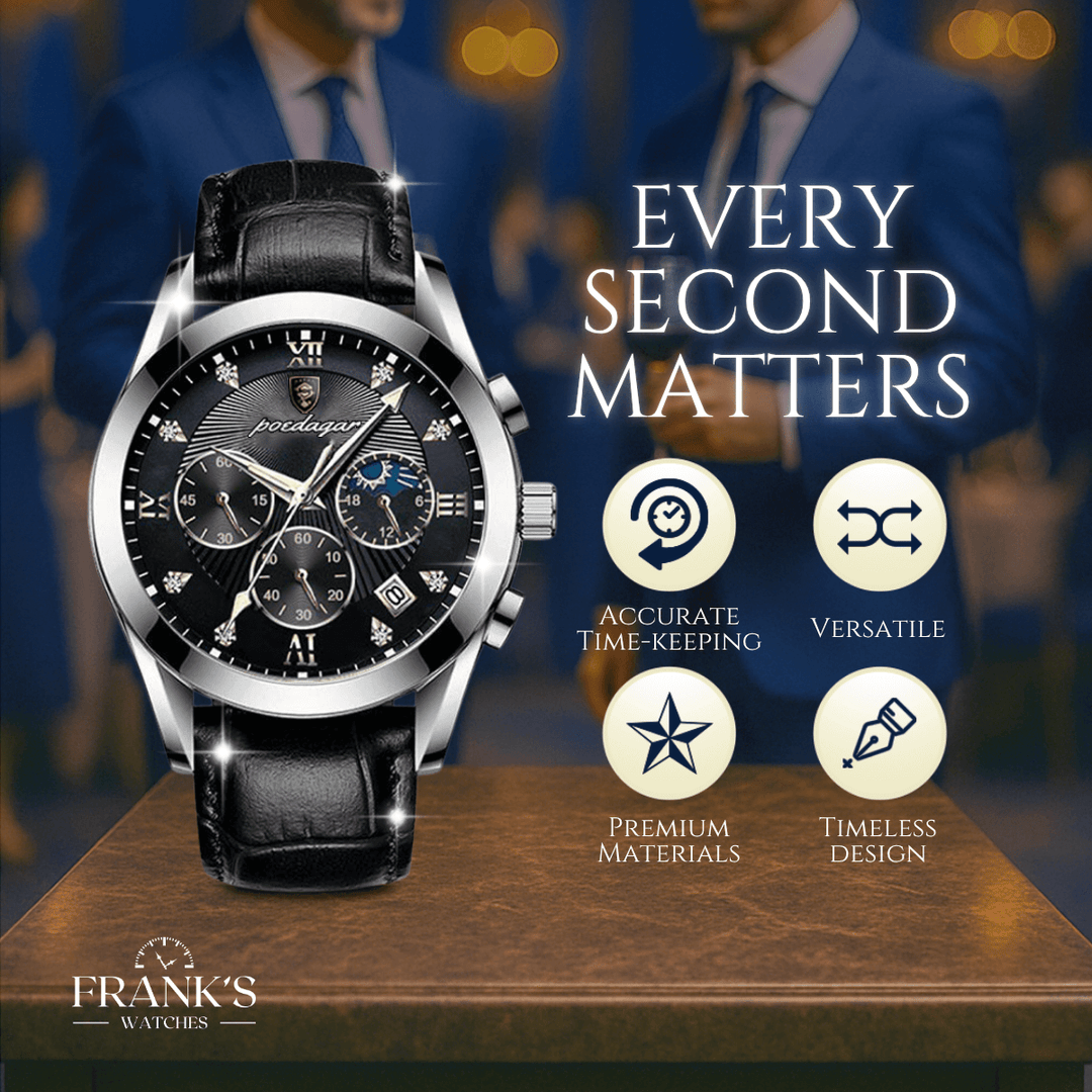 Ellison | Monarch Multifunction Classic Wristwatch | 42mm