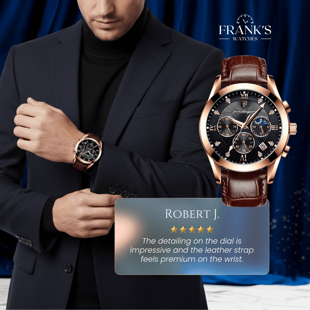 Ellison | Monarch Multifunction Classic Wristwatch | 42mm