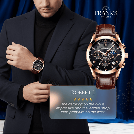 Ellison | Monarch Multifunction Classic Wristwatch | 42mm