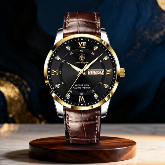 Emerson | Executive Edition Moon Phase Quartz Watch | 41mm